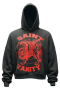 BLACK & RED GRIFFIN HOODIE