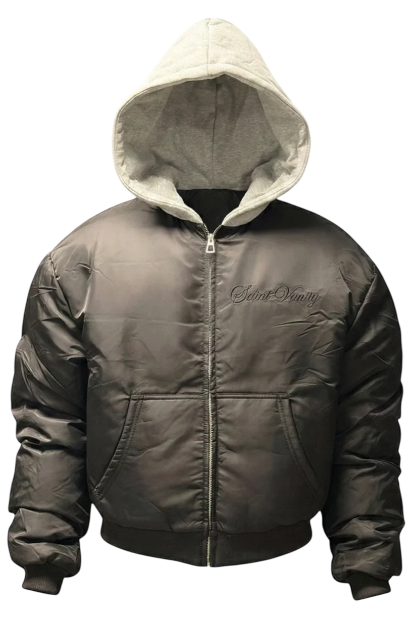 BLACK PREMIUM BOMBER